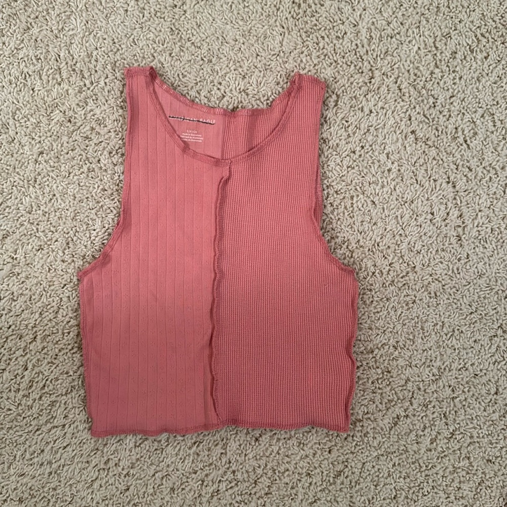 American eagle cropped tank